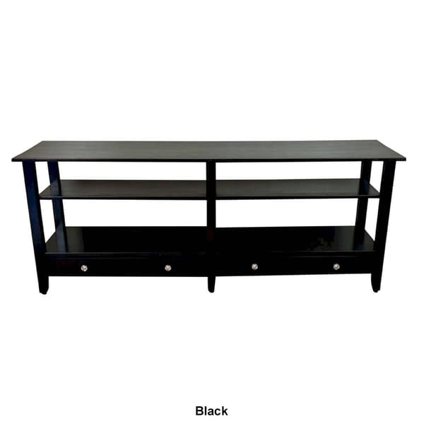 Casual Contemporary Living Solid Acacia TV Stand