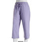 Plus Size Jordana Rose Solid Basic Split Hem Capri Pants - image 8