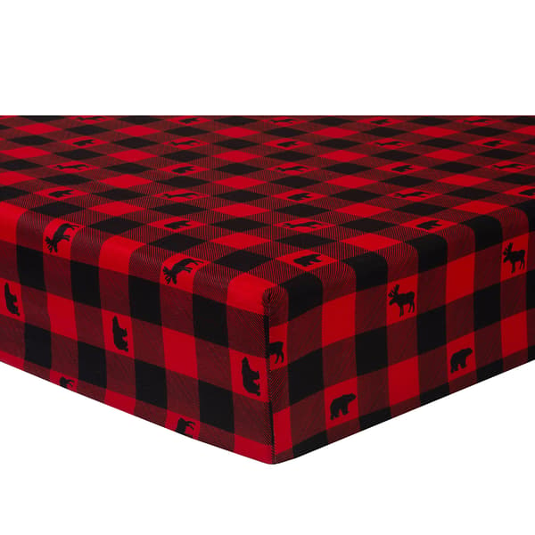 Sammy & Lou Lumberjack 2pk. Fitted Crib Sheet Set