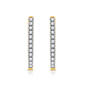 Nova Star&#174; 1/4ctw. Lab Grown Diamond Huggie Hoop Earrings - image 3