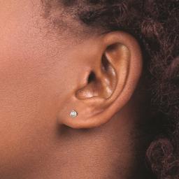 Pure Fire 14kt. White Gold Lab Grown 1/5ctw. Diamond Earrings