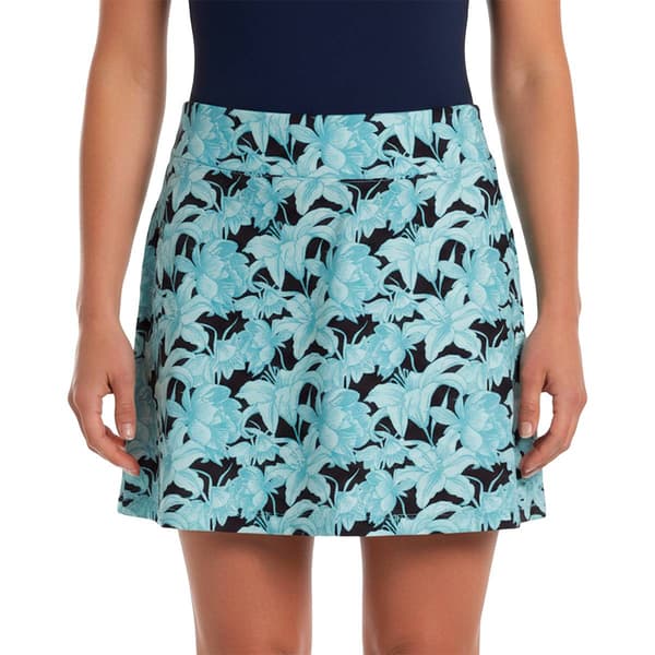 Womens Court Haley Pull On Tropical Floral Skort