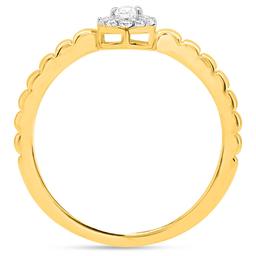 Nova Star® 1/5ctw. Pear & Round Lab-Grown Diamond Promise Ring