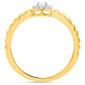 Nova Star® 1/5ctw. Pear & Round Lab-Grown Diamond Promise Ring - image 4