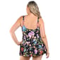 Plus Size Maxine Queens Garden Princess Seam Swimdress - image 2