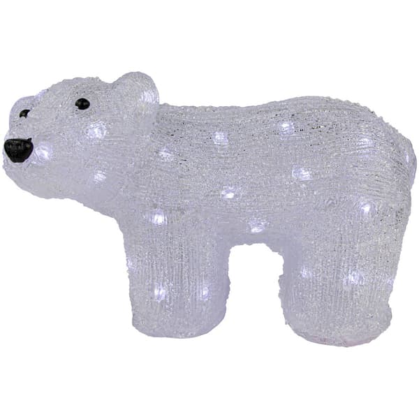 Northlight Seasonal 13.5in. Baby Polar Bear Christmas Decoration