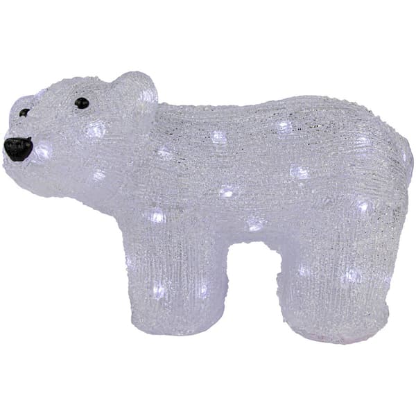 Northlight Seasonal 13.5in. Baby Polar Bear Christmas Decoration