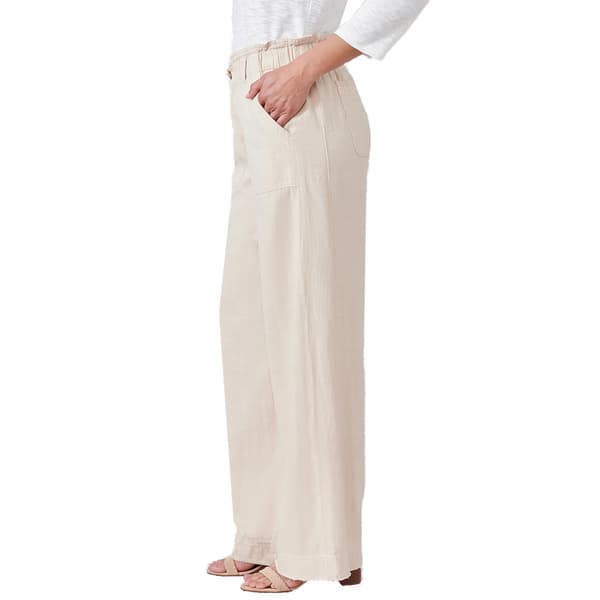 Womens Democracy Skyrise Paperbag Waist Wide Leg Pants