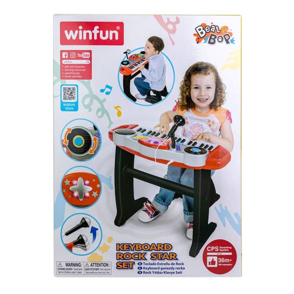 WinFun Keyboard Rock Star Set - image 