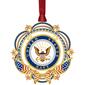 Beacon Design Patriotic US Navy Ornament - image 1