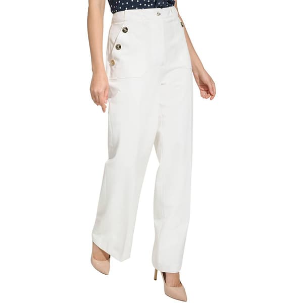 Womens Tommy Hilfiger Sailor Button Pockets Dress Pants