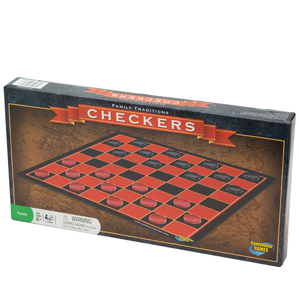 Continuum Games Family Traditions Checkers - image 
