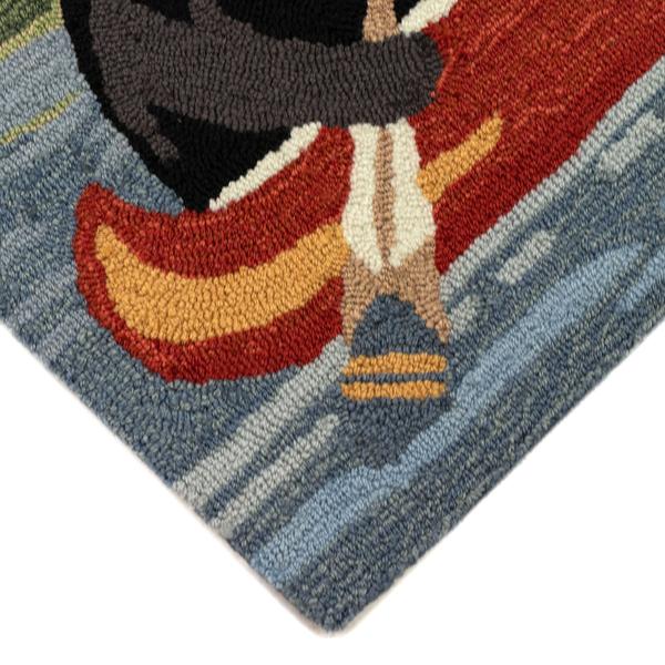 Liora Manne Frontporch Are We Bear Yet? Indoor/Outdoor Accent Rug