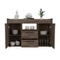 FM FURNITURE Illumina Dark Walnut Sideboard - image 3