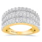 Nova Star(R) Gold Plated 2ctw. Lab Grown Diamond Statement Ring - image 1
