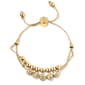 Guess Pave Beaded Double Row Slider Bracelet - image 1