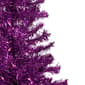 Northlight Seasonal 4ft. Pre-Lit Purple Tinsel Christmas Tree - image 3