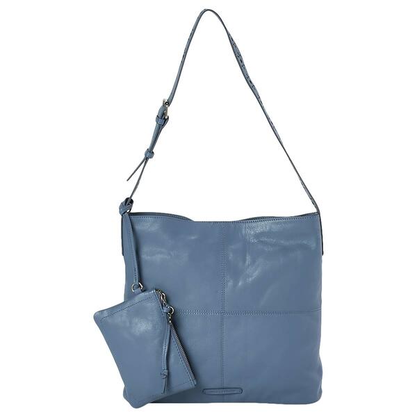 Lucky Brand Kora Leather Shoulder Bag w/ Wristlet