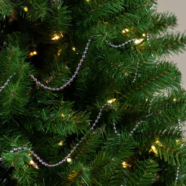 Northlight Seasonal Sky Blue Beaded Christmas Garland