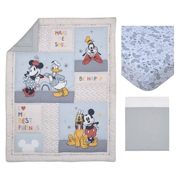 Disney 3pc. Mickey and Friends Crib Bedding Set