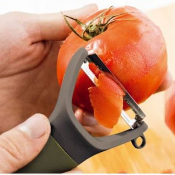 BergHOFF Balance 5in. Stainless Steel Serrated Y-Peeler