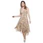 Plus Size Rabbit Rabbit Rabbit Floral High Low Hem Dress - image 1