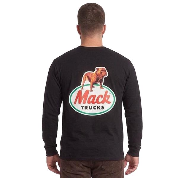 Mens Big & Tall Buckhorn River Long Sleeve Graphic Tee - Black