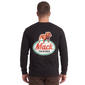 Mens Big & Tall Buckhorn River Long Sleeve Graphic Tee - Black - image 2