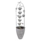 Alpine Metal White Rustic Flower Fountain - image 1