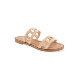 Womens Kensie Malory Flat Slide Sandals