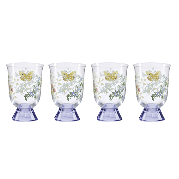 Lenox® Butterfly Meadow® Herbs Short Tumblers - Set of 4 - image 