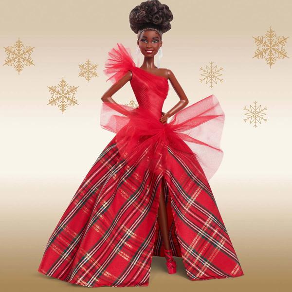 Barbie® 12in. African American Holiday 2024 Doll