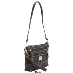 Stone Mountain Paisley Embossed East/West 4 Bagger Crossbody
