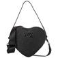 Betsey Johnson Heart Skulls Crossbody - image 1