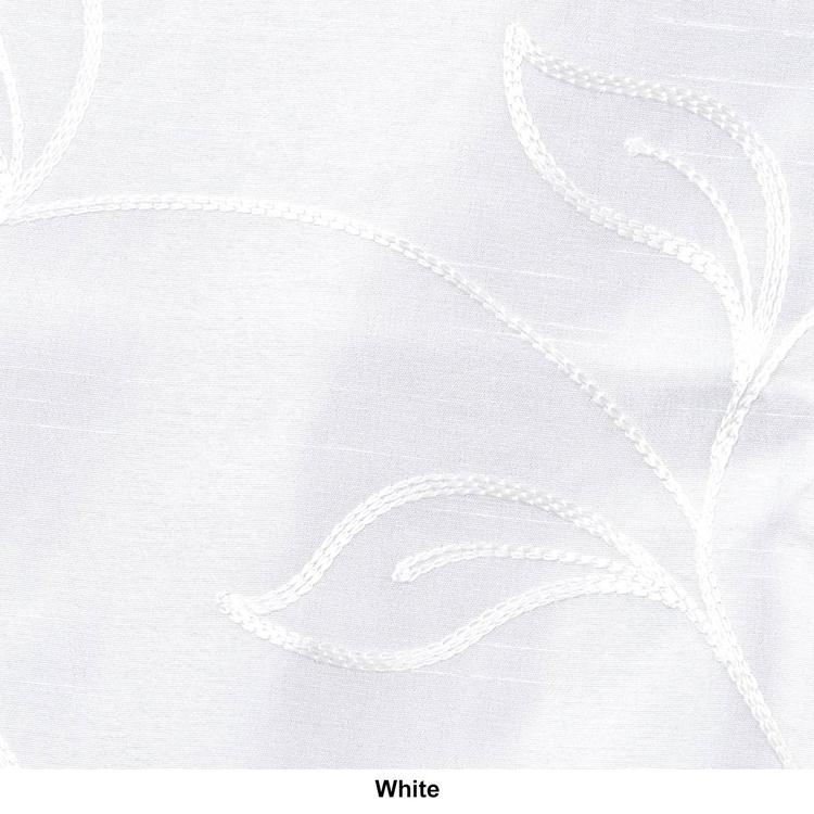 Sunshield Remington-E 100% Blackout Embroidered Grommet Curtains