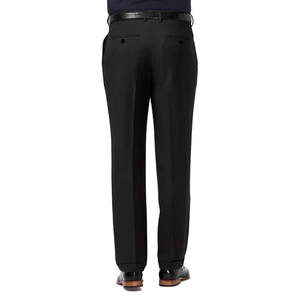 Men's Haggar® Premium Classic-Fit Stretch Pleated Dress Pants