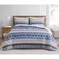 Cedar Court Fair Isle Stripes 3pc. Reversible Comforter Set - image 1