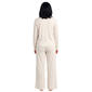 Womens Poppy & Clay Long Sleeve Drop Needle Henley Pajama Set - image 2
