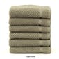 Linum 6pc. Herringbone Washcloths Set - image 4