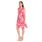Petite R&M Richards Sleeveless Drape Neck Tier Shift Dress - image 3