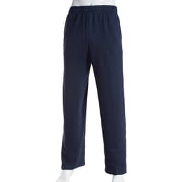 Mens Big & Tall Starting Point Fleece Pants w/ Open Bottom