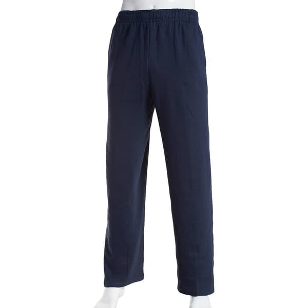 Mens Big & Tall Starting Point Fleece Pants w/ Open Bottom - image 