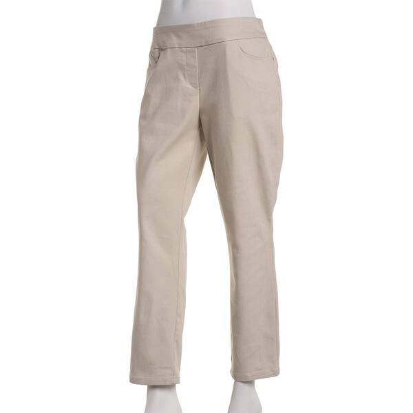Petite Napa Valley Cotton Super Stretch Pants - Short - image 