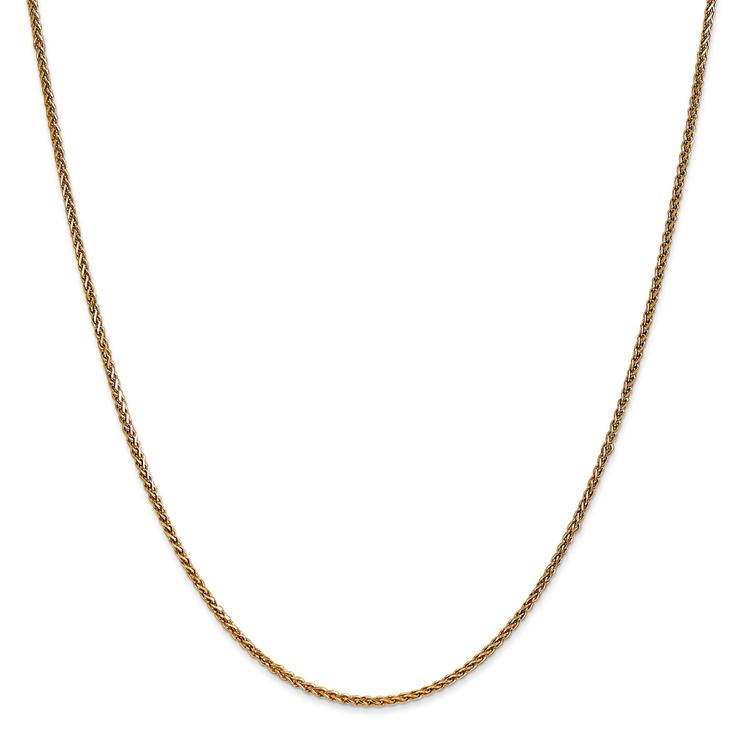 Gold Classics(tm) 1.4mm. 14k Diamond Cut Spiga Chain Necklace