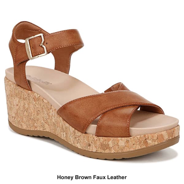 Womens Dr. Scholl''s Citrine Sun Wedge Sandals