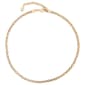 Gloria Vanderbilt Gold-Tone Crystal Stone Chain Necklace - image 1