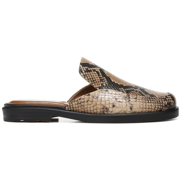 Womens Franco Sarto Boccaslide Snakeskin Slip On Mule