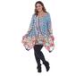 Plus Size White Mark&#174; Marlene Printed Tunic - image 3