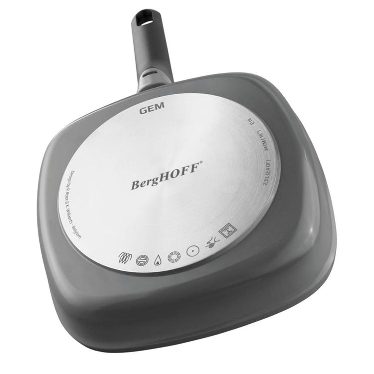 BergHOFF GEM 10in. Non-Stick Grill Pan