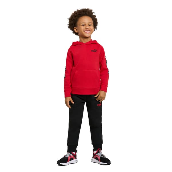 Boys (4-7) Puma(R) 2pc. Cotton Fleece Pullover Set
